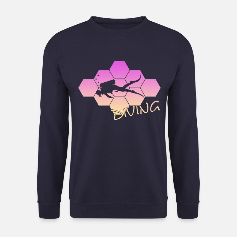 Tauchen - Unisex Pullover - Navy
