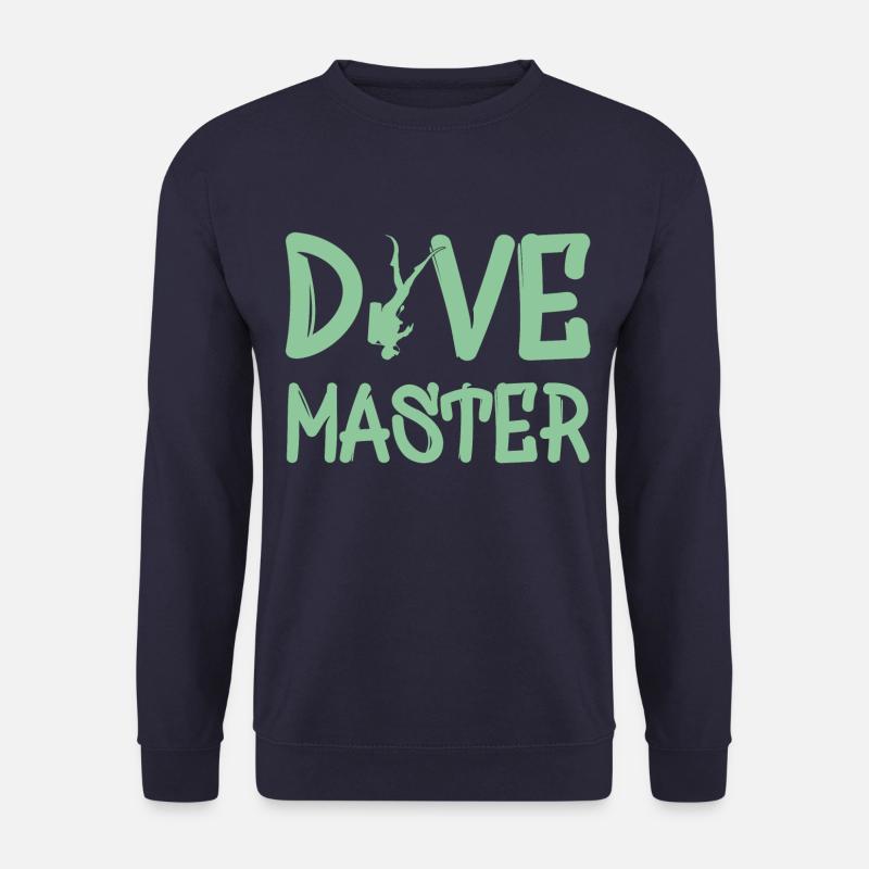Dive Master Diving Scuba Diver - Unisex Pullover - Navy