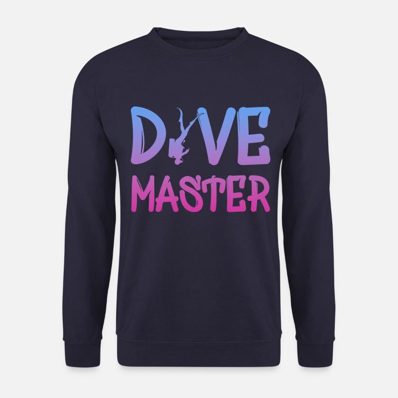 Dive Master, Tauchlehrer - Unisex Pullover - Navy
