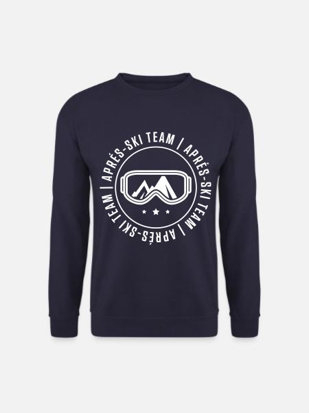 apres ski team - Unisex Pullover - Navy