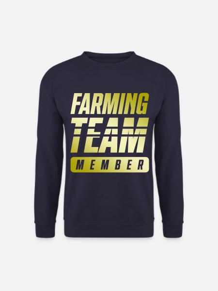 Farming Team - Unisex Pullover - Navy