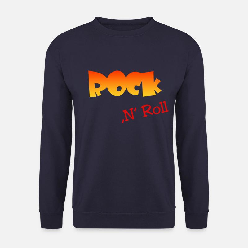 Rock n Roll - Unisex Pullover - Navy