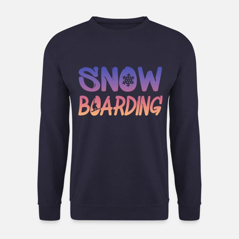 snowboarding - Unisex Pullover - Navy