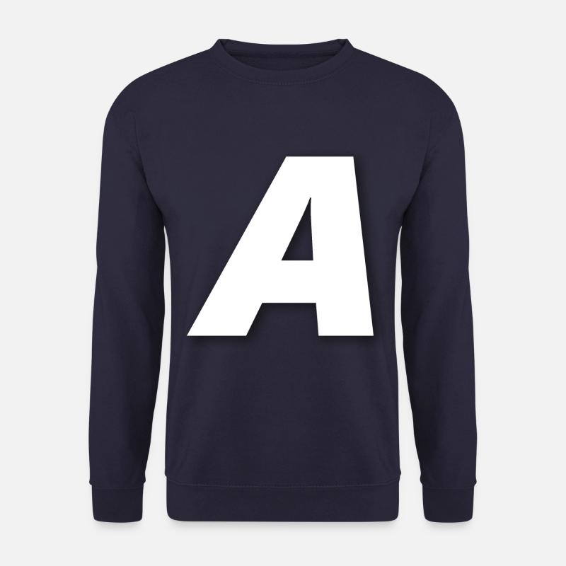 A - Unisex Sweatshirt - navy