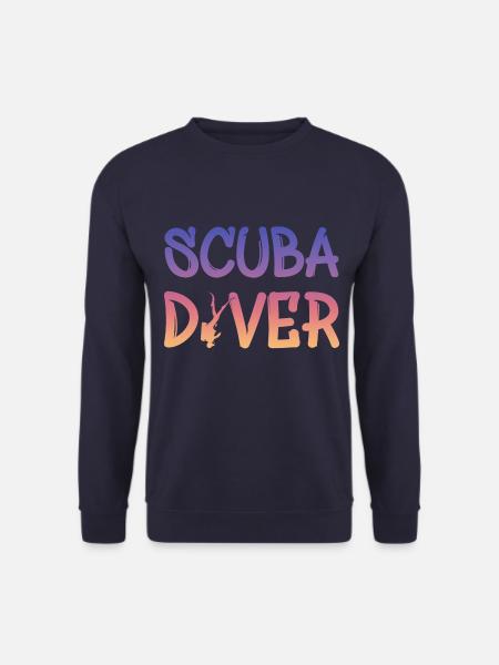 Scuba Diver - Unisex Pullover - Navy