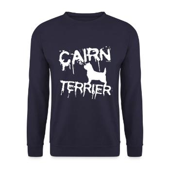 Drip Cairn I - Unisex Sweatshirt - navy - Front - Alina (178cm) & Michal (187cm)