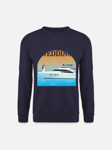 Wedding - Unisex Sweatshirt - navy