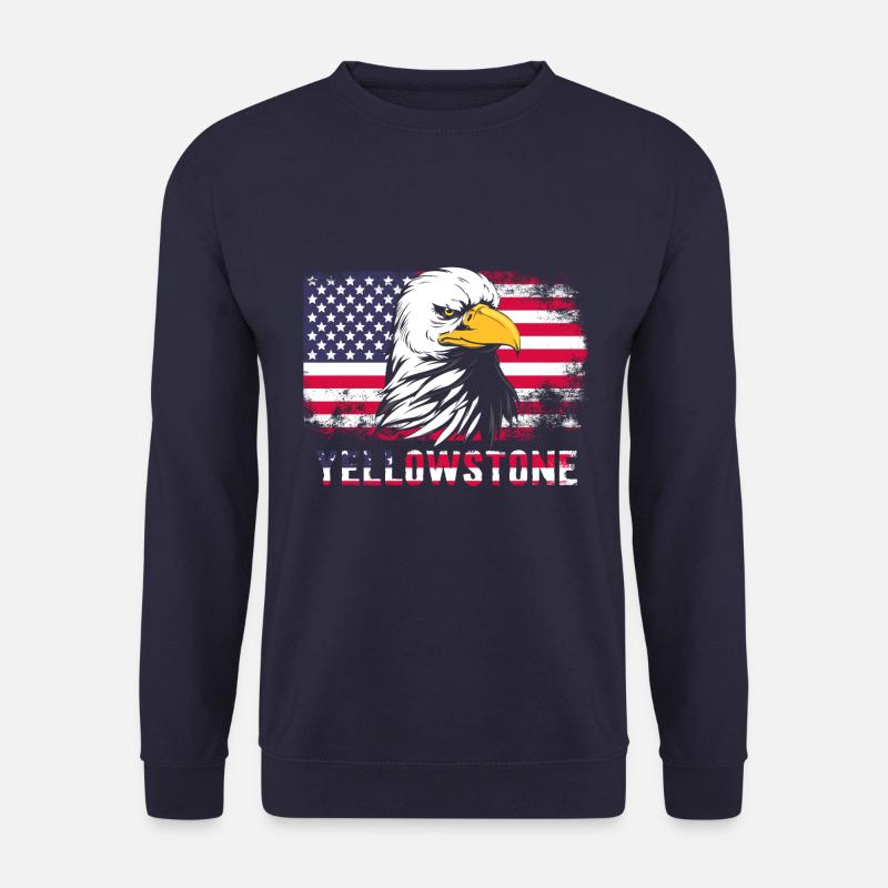 Yellowstone - Unisex Pullover - Navy