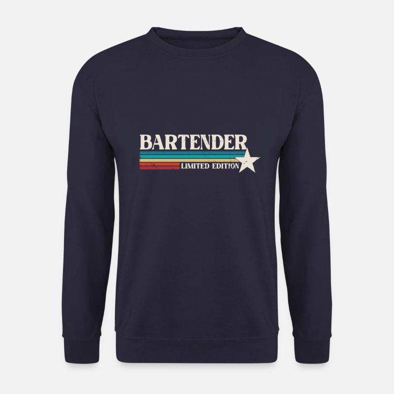 Bartender Retro - Unisex Pullover - Navy