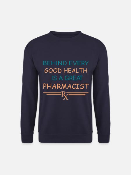 Apotheker | Good Health - Unisex Pullover - Navy