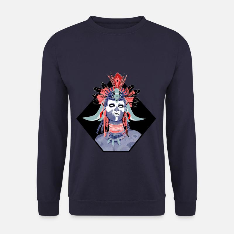 SCHÄDEL - Unisex Pullover - Navy