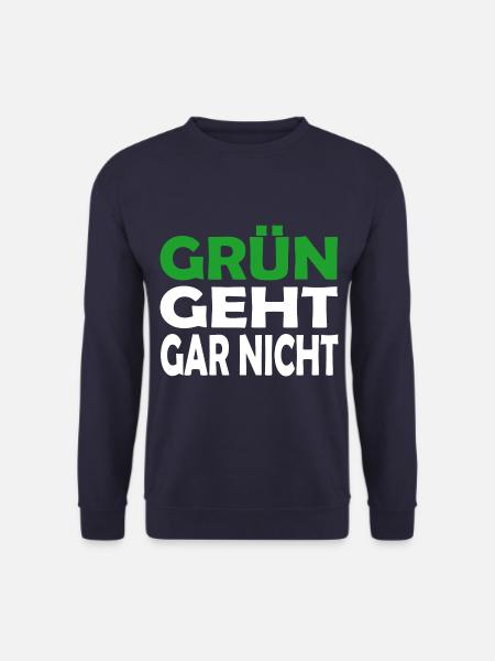 Grün Geht Gar Nicht - Unisex Pullover - Navy