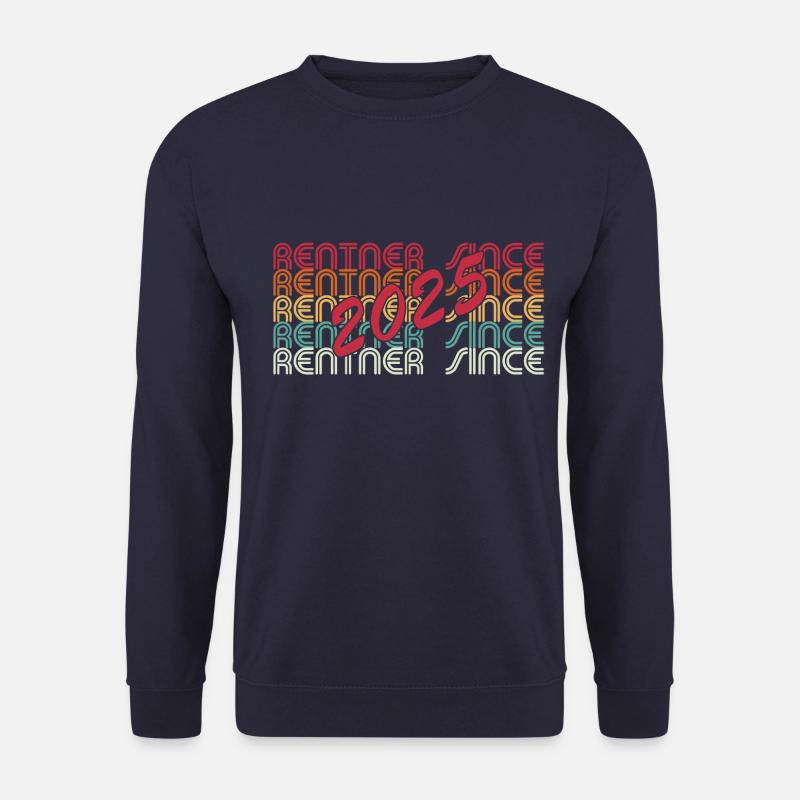 Rentner seit 2025 - Unisex Pullover - Navy