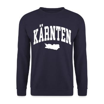 Carinthie - Sweat-shirt Unisexe - marine - Devant - Alina (178cm) & Michal (187cm)