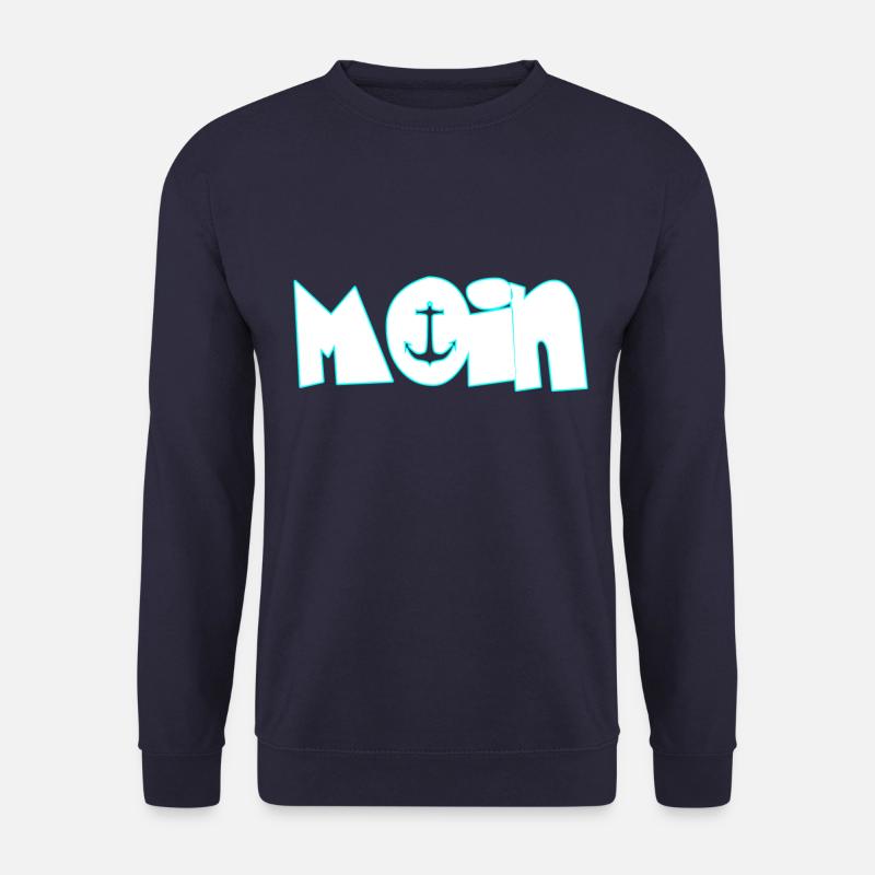 Moin moin - Unisex Pullover - Navy