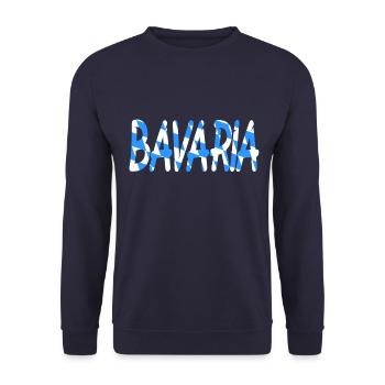 Bavaria - Unisex Pullover - Navy - Vorne - Alina (178cm) & Michal (187cm)