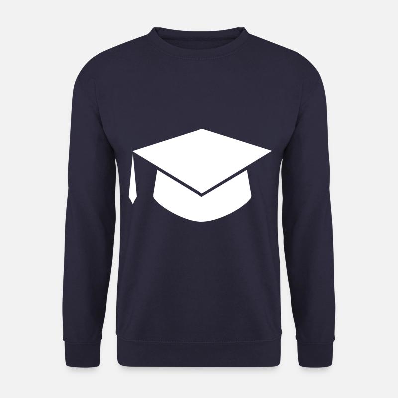 Doktorhut Bachelor Master Abi Abitur Abschluss Hut - Unisex Pullover - Navy
