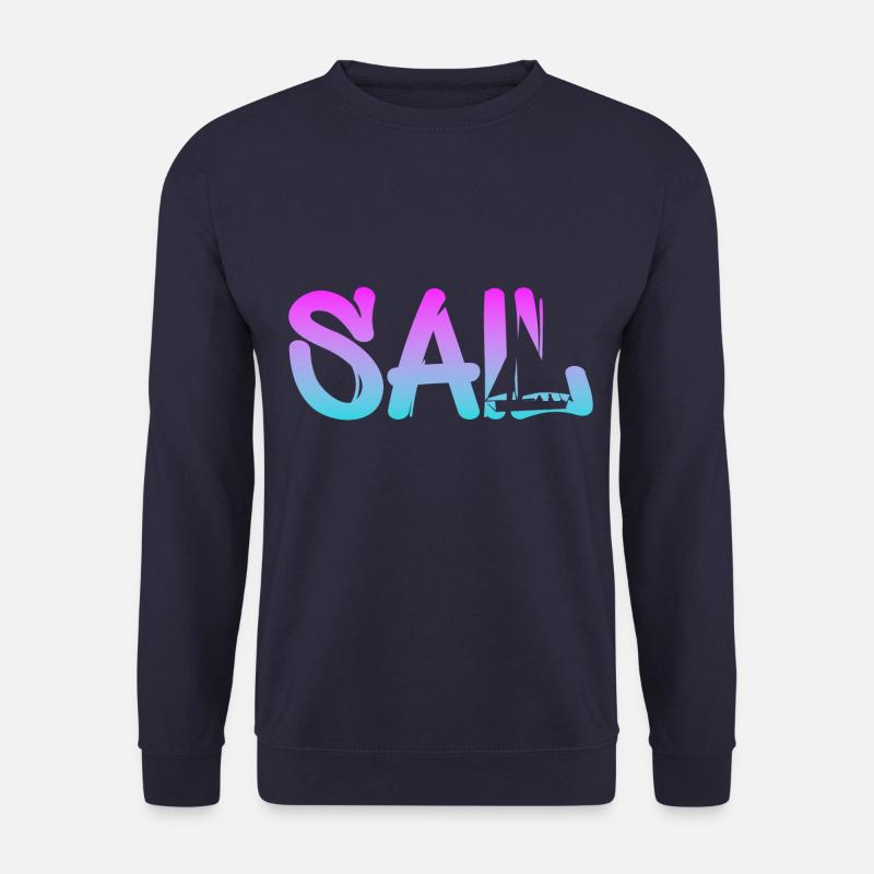 segeln sailing - Unisex Pullover - Navy
