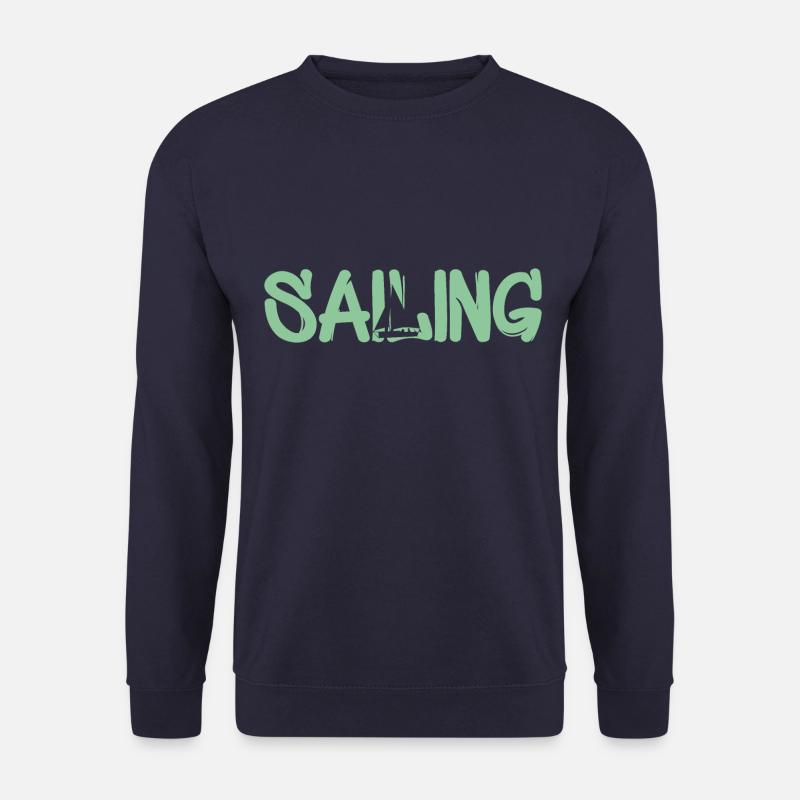 Seglen Segelschiff Segler Sailing - Unisex Pullover - Navy