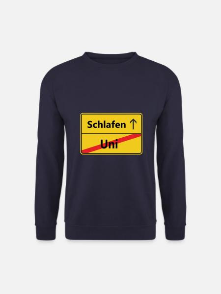 Uni? Schlafen - Unisex Pullover - Navy