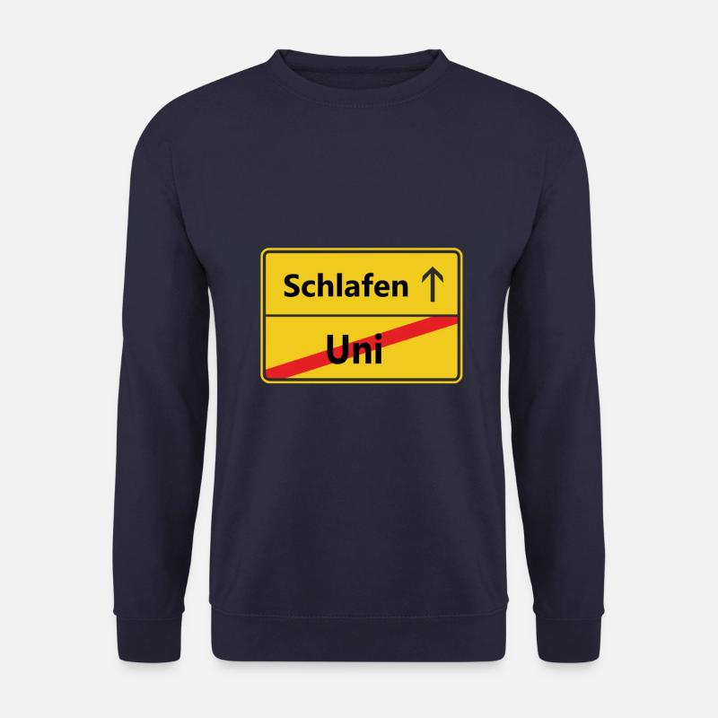 Uni? Schlafen - Unisex Pullover - Navy
