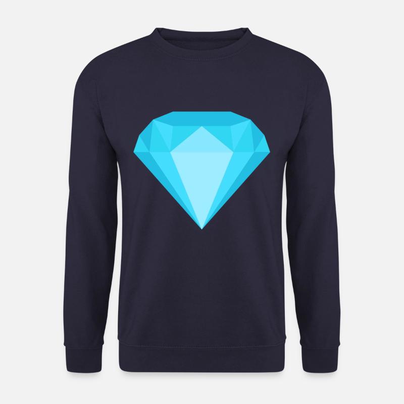 diamond - Unisex Sweatshirt - navy