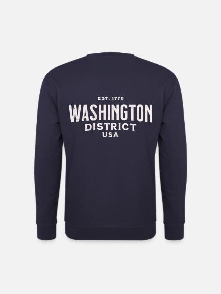 Washington district USA - Unisex Sweatshirt - navy