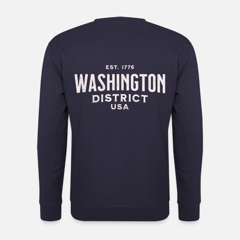 Washington district USA - Sweat-shirt Unisexe - marine