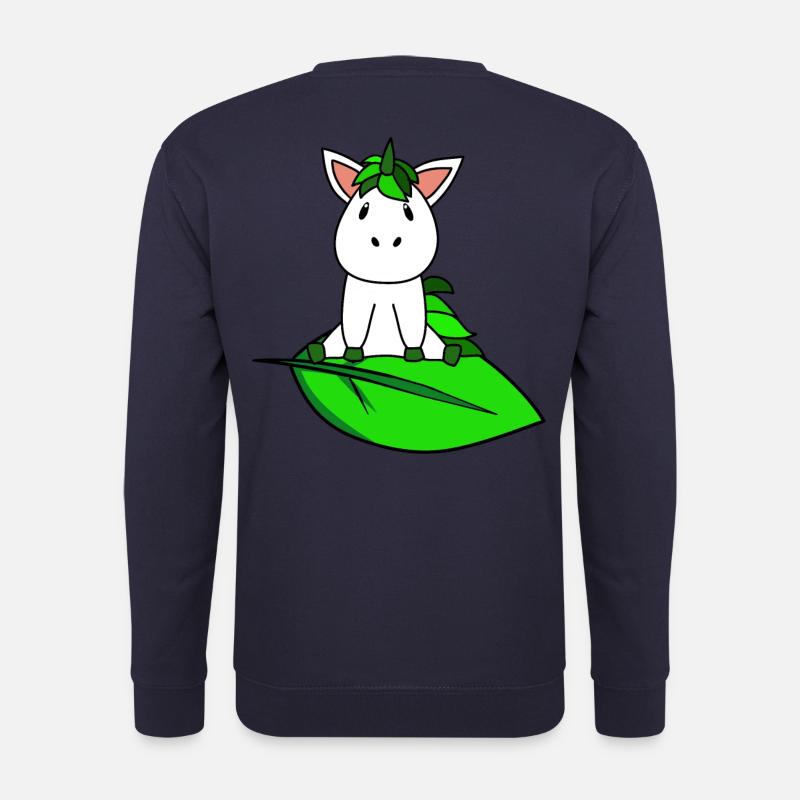 Bio Öko Einhorn - Unisex Pullover - Navy