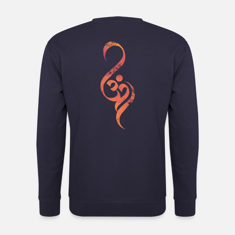Om Yoga Kunst - Unisex Pullover - Navy