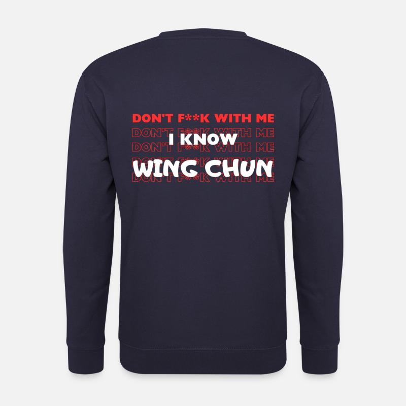 I master Wing Chun - Unisex Sweatshirt - navy