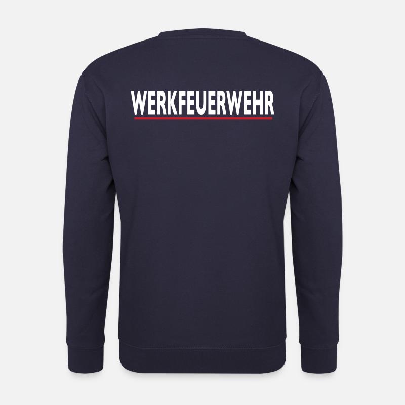 FEUERWEHR Werkfeuerwehr - FW14 - Unisex Pullover - Navy
