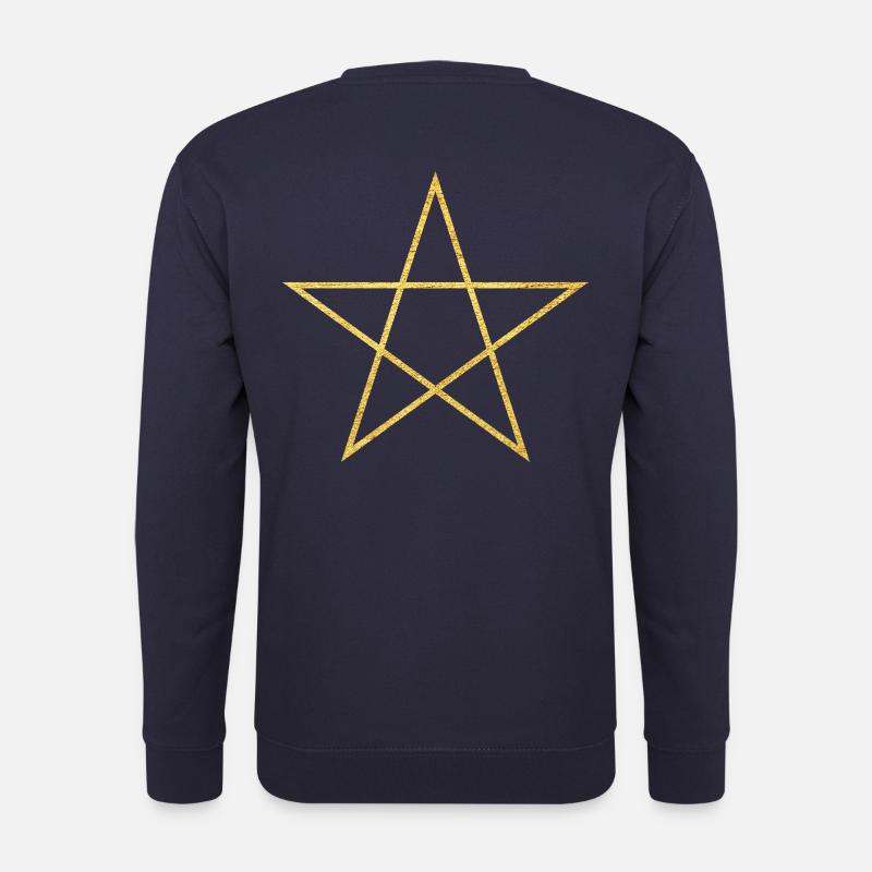 Pentagramm Symbol des Schutzes und der Magie - Unisex Pullover - Navy