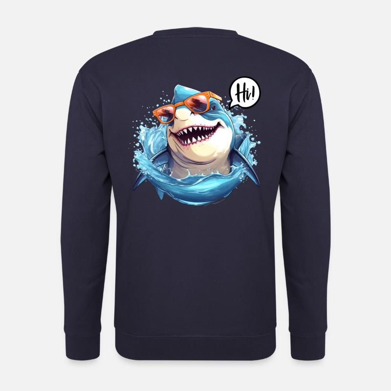 Hai - Hi ! - Unisex Pullover - Navy