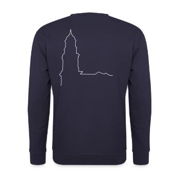 Hamburg Michel - Unisex Pullover - Navy - Hinten - Michal (187cm)