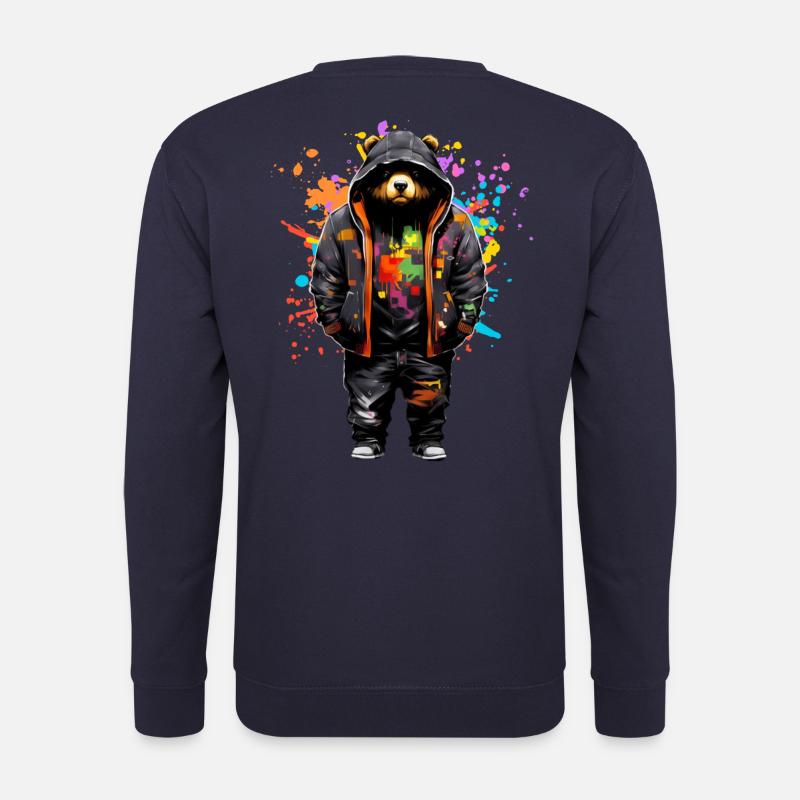 Cool Grizzly - Unisex Pullover - Navy