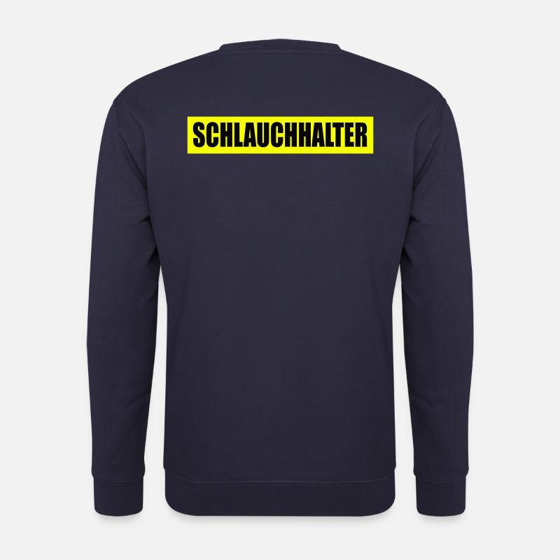 Schlauchhalter - Feuerwehr - Ehrenamt - Freiwillig - Unisex Pullover - Navy