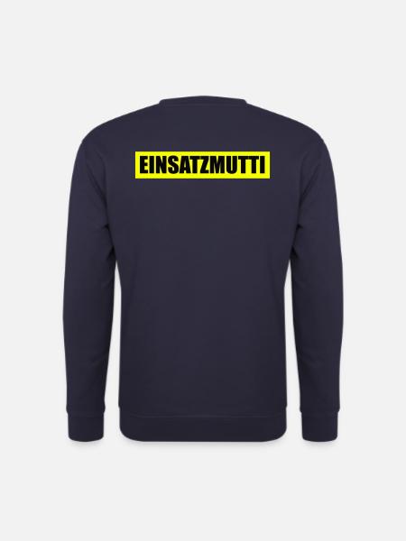 Einsatzmutti - Feuerwehr - Ehrenamt - Freiwillig - Unisex Pullover - Navy