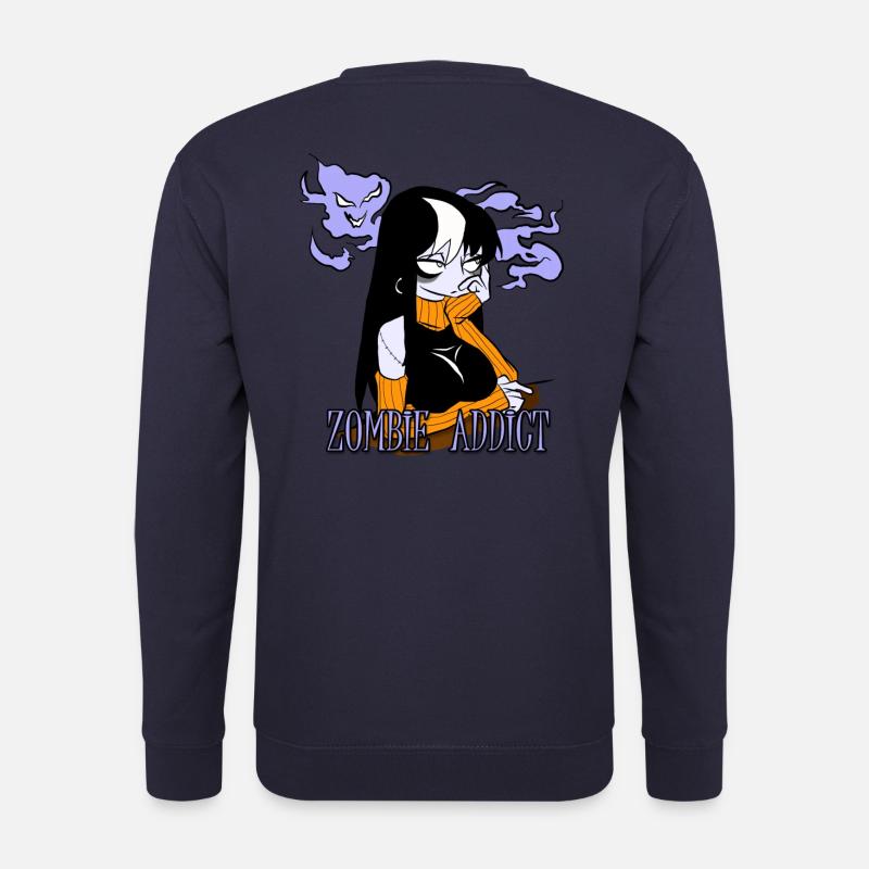 Zombie addict - Unisex Sweatshirt - navy