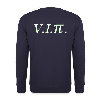 vipi2 - Unisex Pullover - Navy - Hinten - Michal (187cm)