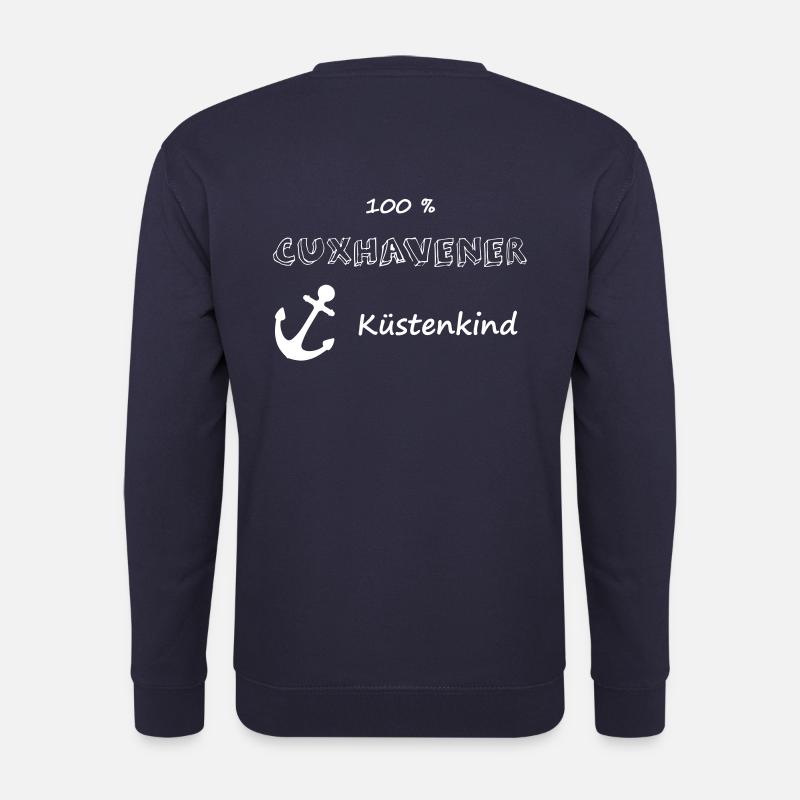 100 % Cuxhavener Küstenkind - Unisex Pullover - Navy