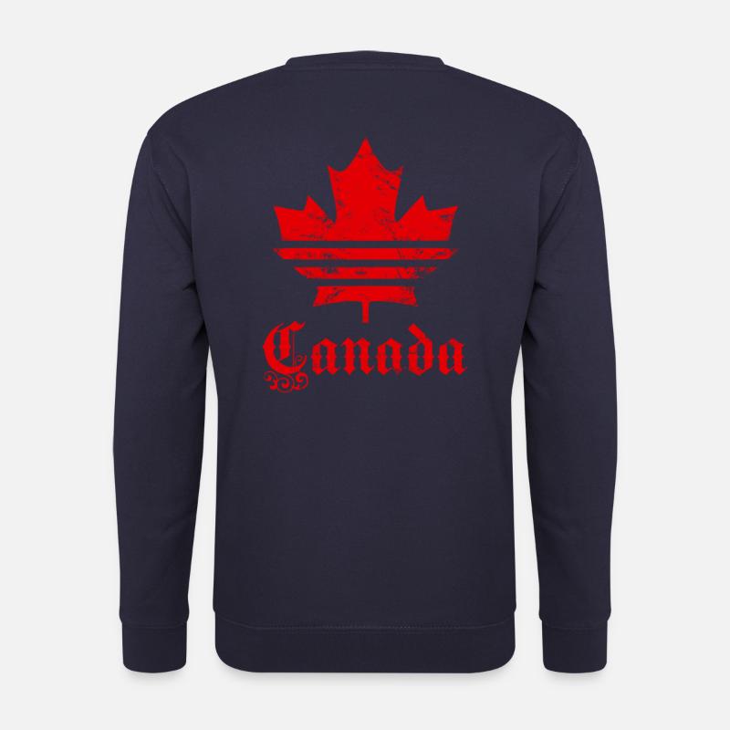 Kanada Flagge - Unisex Pullover - Navy