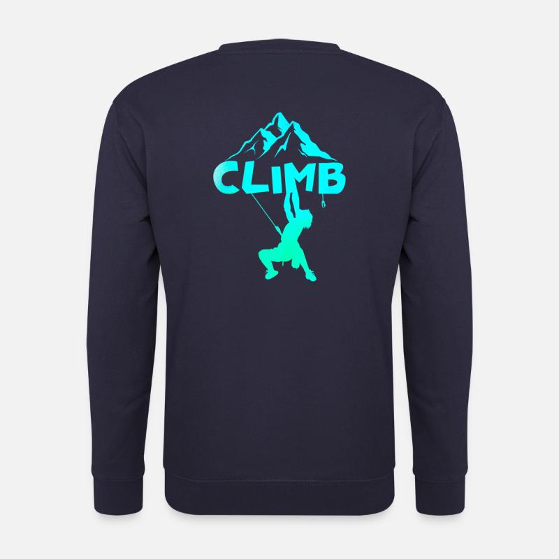 Climb - Escalade grimpeuse / grimpeur - Sweat-shirt Unisexe - marine