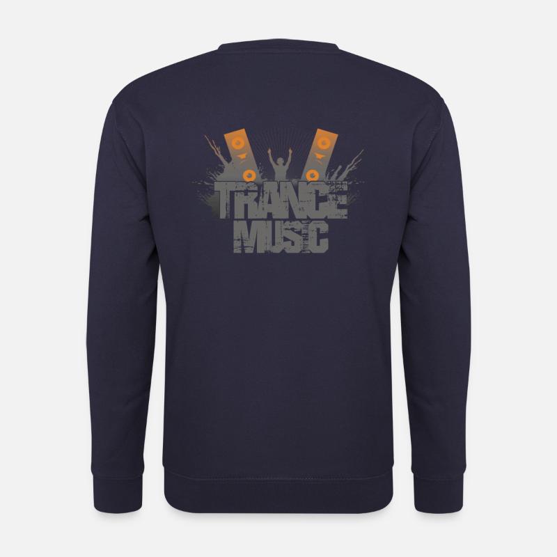Trance music dj - Unisex Sweatshirt - navy