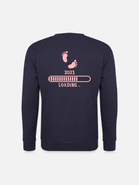 Baby 2023 loading - Unisex Sweatshirt - navy