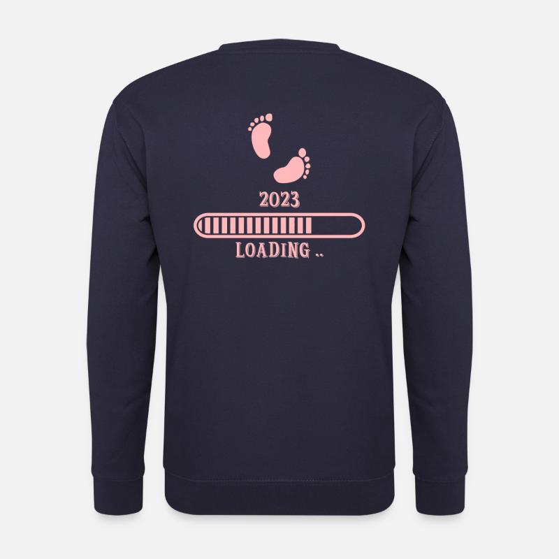 Baby 2023 loading - Unisex Sweatshirt - navy