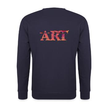 KUNST - Unisex Pullover - Navy - Hinten - Michal (187cm)