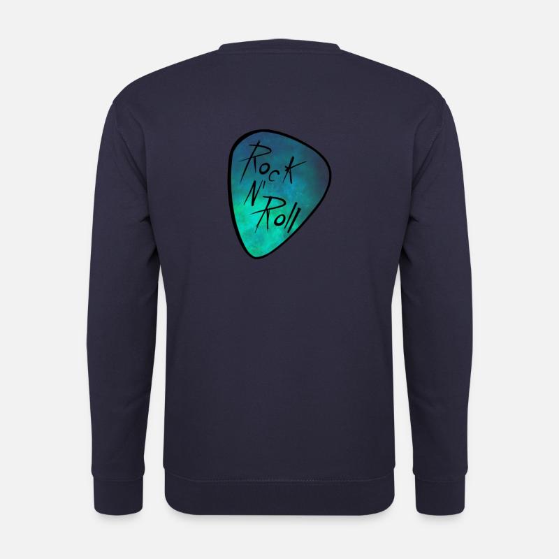 Médiator guitare Rock and Roll ! - Sweat-shirt Unisexe - marine
