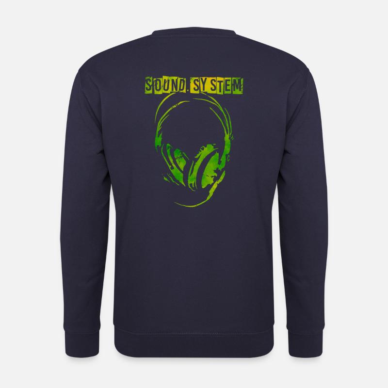 Sound system casque audio Free Party - Sweat-shirt Unisexe - marine