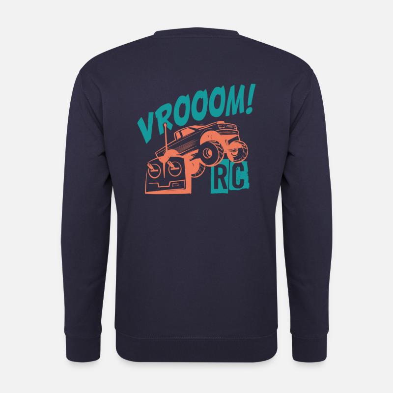 Vrooom! Leidenschaft RC Auto - Unisex Pullover - Navy